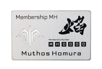 Silver Membership Metal Card